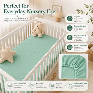 Custom Cotton Crib Sheets Baby Fitted Cover <strong>Cot</strong> Sheet Set for Kids <strong>Bedsheet</strong> for Children Baby Sheet Infant Bedding Set - Product Image 5