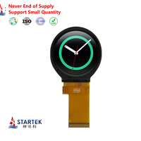 Écran tactile capacitif circulaire LCD personnalisé Startek 1,3/1,6/2,1/2,47/2,8/3,4/5 pouces, module d'affichage LCD rond IPS TFT