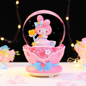 Boîte à musique créative en forme de cœur <span class=keywords><strong>Chen</strong></span> <span class=keywords><strong>Yu</strong></span>, décoration marine, ornements, boule de cristal, boîte à musique, cadeau d'anniversaire pour enfants, vente en gros - Product Image 6