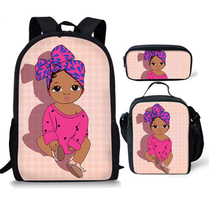 <span class=keywords><strong>Sac</strong></span> à <span class=keywords><strong>dos</strong></span> de grande capacité pour ordinateur Ensemble de trois pièces <span class=keywords><strong>Sac</strong></span> à <span class=keywords><strong>dos</strong></span> noir Skin Girl Pattern Student Children's Junior High School - Product Image 1