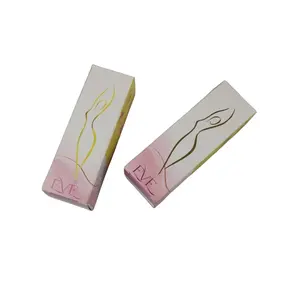 Piccola scatola di carta ripiegata con Logo personalizzato di lusso eco-friendly prodotti di bellezza per l'imballaggio di carta per il trucco