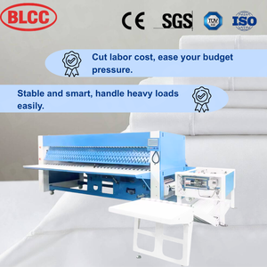 Machine à repasser et à plier automatique industrielle en acier inoxydable électrique <span class=keywords><strong>de</strong></span> 3000 mm pour vêtements, serviettes, draps <span class=keywords><strong>de</strong></span> <span class=keywords><strong>lit</strong></span> à l'hôtel - Product Image 3