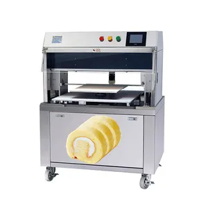 Cortador automático ultrasónico, cortadora de pasteles, máquina automática, máquina para hacer postres de pasteles pequeños para panadería