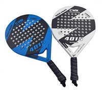 Raquette de padel professionnelle Oem 4015, 50% fibre de carbone, avec sac de transport