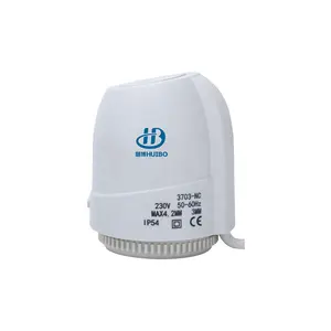Yüksek kaliteli kontrol cihazı ve elektrikli aktüatör pirinç termostatik radyatör için küresel vana
