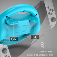 Gadgets de jeu, volant de jeu, design ergonomique, réponse sensible, compatible avec Switch OLED JOYCON, manette de jeu