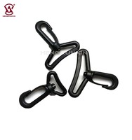 Sac personnalisé 15mm 20mm 32mm 38mm Accessoires Boucle de ceinture en plastique Crochet de 1 pouce en plastique pivotant