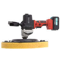 Outil de ponçage de ciment sans fil Yanfeng avec batterie 21V, plateau de ponçage de 380 mm, vitesse variable PS-3000E