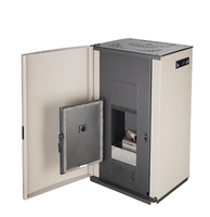 Chauffe-eau automatique à granulés hydroniques, poêle à granulés à haute efficacité, foyer intérieur résidentiel à biomasse