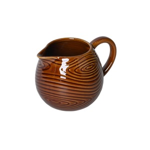 Eco-friendly tazza di caffè in ceramica personalizzata di piccole dimensioni durevole con disegno di grano di legno e <span class=keywords><strong>becco</strong></span> Design unico - Product Image 4