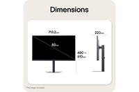 Moniteur de jeu QHD IPS L-G 32G620B-B 31,5 pouces 200 Hz 1 ms GtG 99 % sRGB HDR10 pour ordinateur de bureau