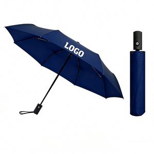 Parapluie manuel promotionnel 2026 avec motif pluie et UV, personnalisable avec logo, idéal pour cadeaux d'affaires en gros - Product Image 1