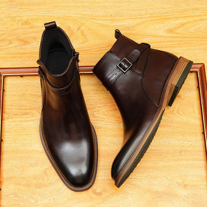 Chaussures pour hommes de luxe, haut de gamme, élégantes, fabriquées à la main, style italien, chaussures Oxford. - Product Image 6