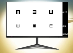 Layar LCD 21,5 Inci  Tes Penglihatan Visual  Pemeriksaan Mata - Product Image 2