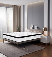 Matelas en Boîte Lit Queen Orthopédique Hybride à Ressorts Bonnell Individuels
