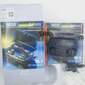 New M 10 Tai Nghe Ban Đầu Chơi Game Trong Tai Tai Tai Nghe Thể Thao Không Dây <span class=keywords><strong>Bluetooth</strong></span> Tai Nghe V5.3 Audifonos Auriculares TWS M10 Earbuds - Product Image 6