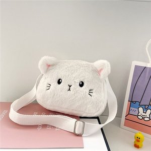 Tas Selempang Mini Dompet Koin Lucu Karakter Kartun 2025, Tas Bahu Kecil, Tas Penyimpanan Bentuk Kucing, Tas Sekolah untuk Anak Perempuan - Product Image 3