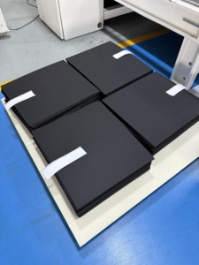 แผ่นสักห<span class=keywords><strong>ล</strong></span>าดสีดำกันความร้อนแบบขายส่ง - โพ<span class=keywords><strong>ล</strong></span>ีเอสเตอร์ 100% แบบไม่ทอ เย็บด้วยเข็ม สำหรับบุซับในฝากระโปรงรถยนต์ - Product Image 4