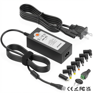 45W Universal AC DC <b>Adapter</b> Adjustable Multi Voltage 5-15V <b>Power</b> Supply CE RoHS FCC UKCA Charger for Laptop LED Router CCTV - Product Image 1