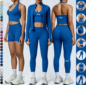 <span class=keywords><strong>Ensemble</strong></span> <span class=keywords><strong>de</strong></span> vêtements <span class=keywords><strong>de</strong></span> <span class=keywords><strong>sport</strong></span> pour femmes avec logo personnalisé, 6 pièces, vêtements <span class=keywords><strong>de</strong></span> fitness, yoga, entraînement, ensembles <span class=keywords><strong>de</strong></span> yoga pour femmes, ensembles <span class=keywords><strong>de</strong></span> fitness pour la salle <span class=keywords><strong>de</strong></span> <span class=keywords><strong>sport</strong></span> - Product Image 2