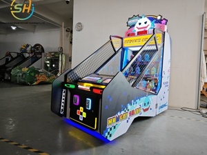 Máquina de Lanzamiento de Pelotas Operada con Monedas, Interactiva para Padres e Hijos, Juego de Lanzamiento de Pelotas de Parque de Atracciones Tiburón Hambriento - Product Image 4
