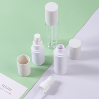 Botol Plastik PET Dinding Tebal Set Botol Sabun Cair Ramah Lingkungan Botol Lotion PET dengan Tutup Ulir