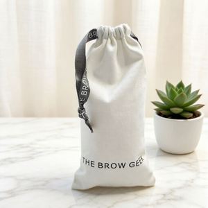 Bolsa de Regalo de Joyería de Algodón de 8oz con Logotipo Personalizado al por Mayor, Bolsa Promocional con Logotipo para Eventos, Embalaje Minorista y Manualidades - Product Image 2