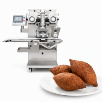 Machine à fabriquer des kubba pour le remplissage de noix hachées, équipement d'encrustation de kibbeh pour usine alimentaire