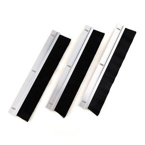 Industriële Kast Deur Bodem Afdichting <span class=keywords><strong>Strip</strong></span> Borstels Aluminium <span class=keywords><strong>Nylon</strong></span> Vlamvertragende Anti-Statische - Product Image 2