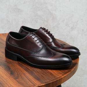 Zapatos Ejecutivos de Moda Personalizados, Duraderos y Resistentes a la Corrosión para Ocasiones Formales y Sociales, Zapatos de Cuero para Hombre - Product Image 4
