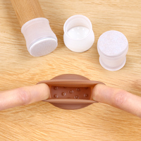 Couvre-pieds de chaise en feutre, pieds de meubles, chaussettes en Silicone, rond, carré, antidérapant, tapis de pieds de Table, protecteurs de sol