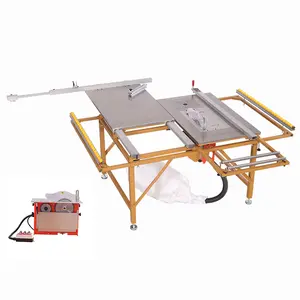 Mini Multifunction Portable Wood Cutting Machine Sliding Table Saw Machine Woodworking