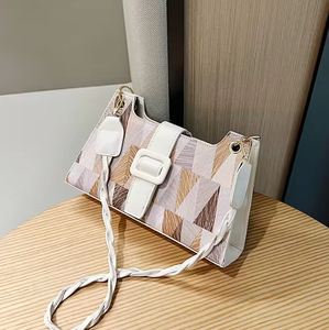 Bolso pequeño de mujer de colores contrastantes, bolso informal para mujer, bolso de hombro, bolso de lujo para mujer, bolso cruzado - Product Image 5