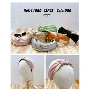 Women <b>Velvet</b> Knotted <b>Headband</b> 12Pcs Box 600 Ref44080 Casual Fashion Adjustable Bowknot Diadema - Product Image 1
