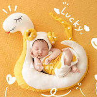 Serpent fait à la main Poser Animal posant oreiller nouveau-né photographie accessoires Animal thème tenue bébé tir chapeau barboteuse Costume