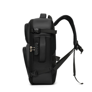 Waterproof Oxford Zipper Unisex Business Travel Bag Custom Logo Large Capacity Anti-Theft Password <b>Lock</b> School <b>Laptop</b> Computer - Product Image 6