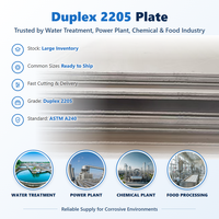 Plaque lourde en duplex ASTM A240 UNS S31803 laminée à chaud, 40 mm-100 mm, pour extrémités de réacteurs haute pression