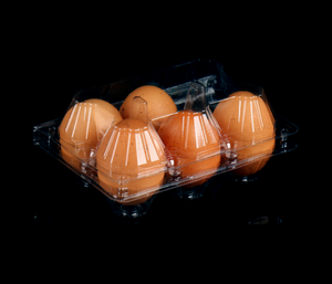 Wholesale product 12/36 Cells Clear Eggs Storage Food Container Custom Plastic eggs tray