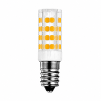 Ampoule LED E14 en céramique plastique 2835, 51 LED, 4W, 400LM, Ra>80, sans scintillement, AC220-240V, certifiée CE, pour usage résidentiel