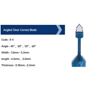 Saffier Scalpel Phaco Spear Diamantmes Cornea Crescent Mes Spleetmes voor Oogheelkundige Chirurgie Cataractchirurgie - Product Image 4
