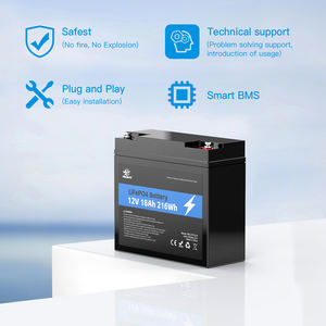 Batteria Ricaricabile ad Alta Capacità Melasta 12.8V 18Ah Lifepo4 Ciclo Profondo al Litio Ferro Fosfato per Sistemi di Energia Solare - Product Image 6