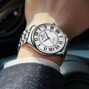 몬타구트 브랜드 시계 디지털 로마숫자 기계식 시계 해외 무역 비즈니스 남성용 시계 드롭쉬핑 - Product Image 5