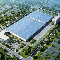 Produsen Komponen Struktur Baja Bengkel Struktur Baja Bentangan Lebar untuk Proyek Peleburan Aluminium