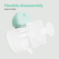 Tire-lait électrique portable OEM ODM mains libres rechargeable avec contrôle via application Bluetooth, 4 modes, 9 niveaux de puissance
