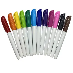 1/2MM Whiteboard-Stift Fine Point Dry Erase Marker Perfekt zum Schreiben auf Whiteboards, Glas, Spiegel für das Schul büro