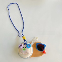 Nouvelles Lunettes de Soleil Bébé Couleur Macaron Saison 2026, Verres PC UV400, Monture Souple Effet Silicone avec Pochette en Peluche pour le Voyage