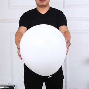 Cumpleaños boda fiesta decoración <span class=keywords><strong>China</strong></span> globo fábrica forma redonda Globos de aire personalizado 18 pulgadas Color mate globos de látex - Product Image 2