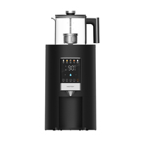Chauffe-eau Hotsy Commercial en Verre, Samovar Turc, Bouilloire à Thé 3L+1L, Bouilloires Électriques Numériques
