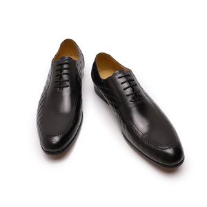 Chaussures de travail formelles en cuir véritable Oxford décontractées d'hiver pour hommes, style italien - Product Image 6