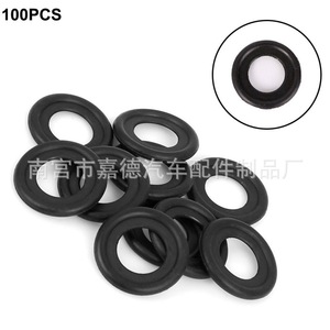 Oil Pan Drain <b>Plug</b> Rubber Gasket M12 M14 Sealing Ring For Buick Chevrolet Vehicles - Product Image 2